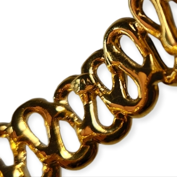 Anne Klein Gold Squiggle Bracelet - Picture 3 of 5